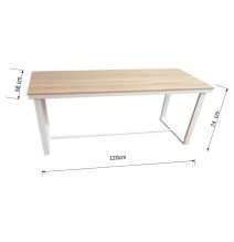 Mesa Despacho Sintra 120cm: Perfecta para tu oficina y ordenador